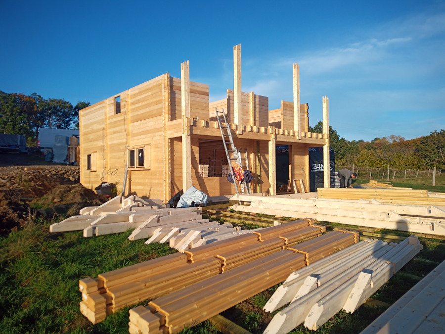 Constructeur de chalet en bois habitable en région Rhône-Alpes