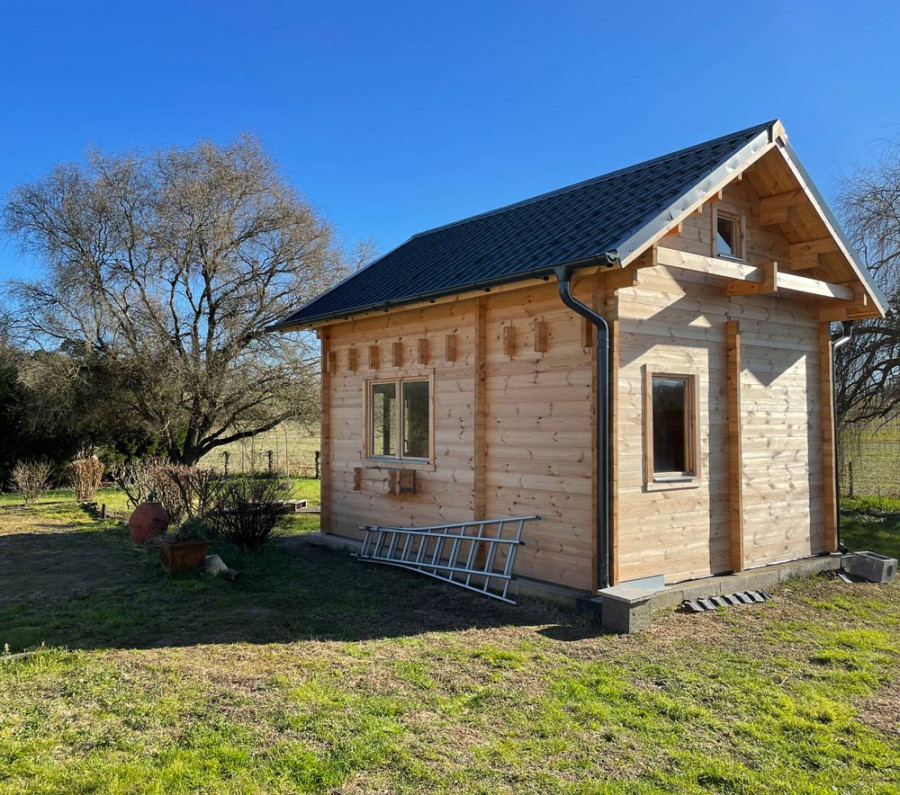 Chalet en bois de 20m2 sans permis de construire