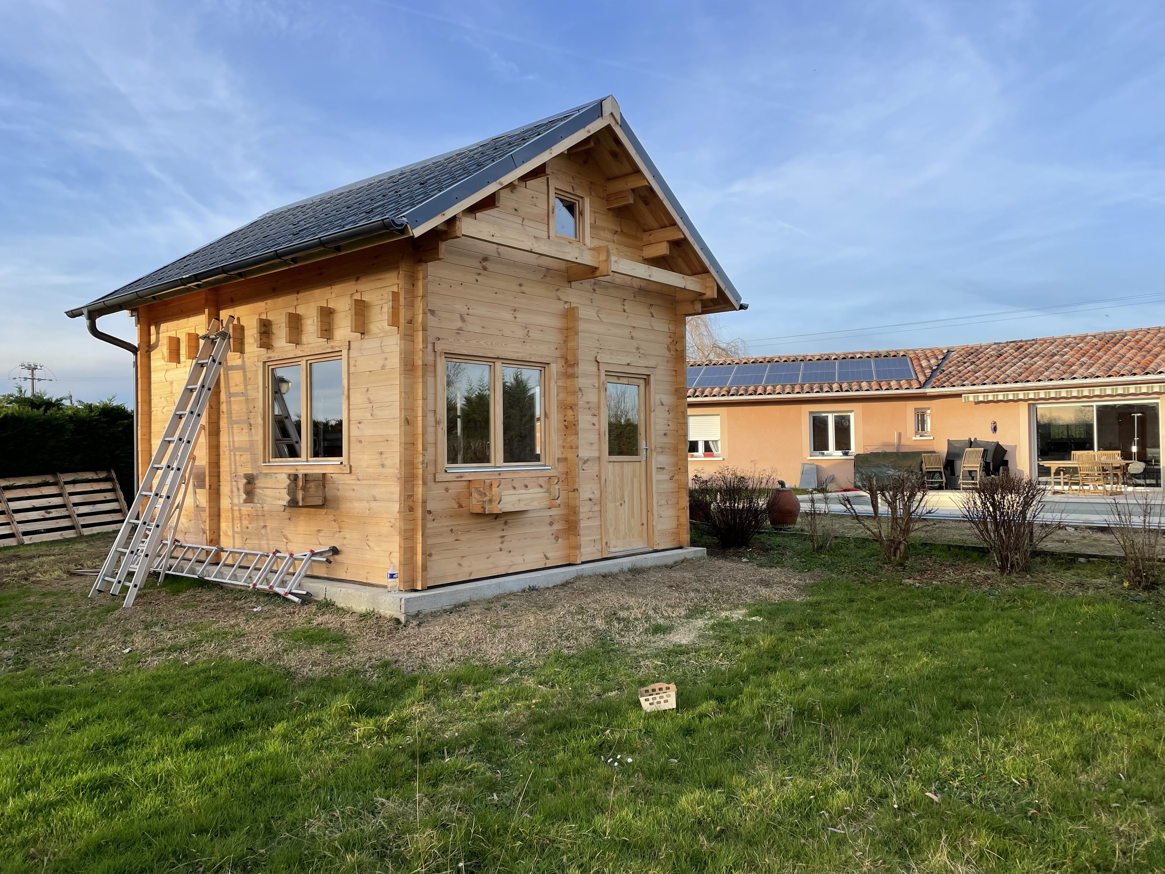 Construction chalet Villefontaine