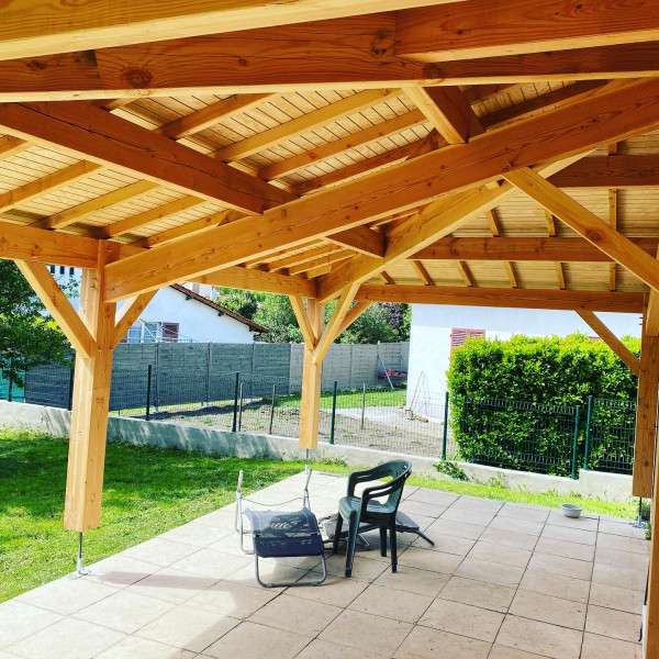 pergola en Bois