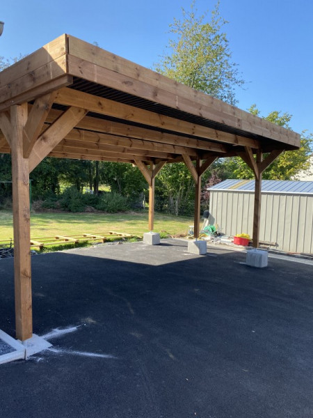 pergola en Bois