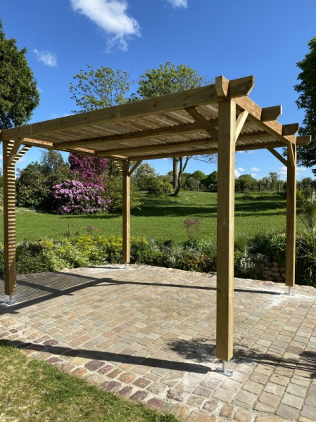 pergola en Bois