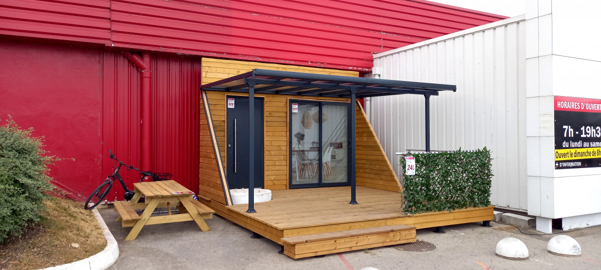 carport en Aluminium / métal