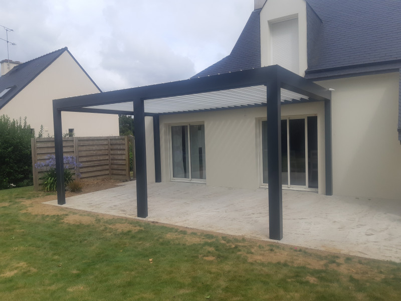 pergola bioclimatique en Aluminium / métal pergola bioclimatique en Aluminium / métal